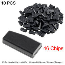 10pcs Blank ID46 PCF7936 Carbon Chip Car Key Transponder Chip  Fit for Peugeot 307, 206,307 Sega C2 Suzuki Swift Hyundai Honda 2024 - buy cheap