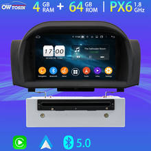 Reproductor multimedia con Android 10 y navegación GPS para Ford Fiesta, autorradio estéreo con Android 10, 4G + 64G, SIM, WiFi, Bluetooth 2009, DSP, para coche Ford Fiesta 2018-5,0 2024 - compra barato