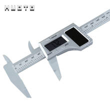 8pcs/lot 150MM/6" Solar Digital Caliper solar energy electronic vernier caliper 0-150mm solar plastic vernier caliper 2024 - buy cheap