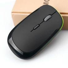 Ratón inalámbrico ergonómico para Gaming, óptico, USB, para ordenador, PC y portátil 2024 - compra barato