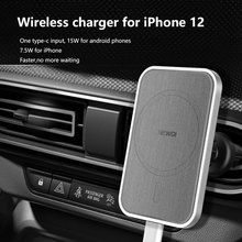 15w Magnetic Car Wireless Charger Fast Charging Car Mount Air Vent Phone Stand For Iphone 12 ProMax 12Mini Magnet Car Holder 2024 - buy cheap