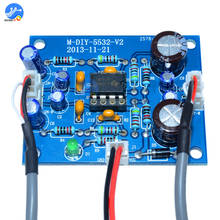 Placa amplificadora de som ne5532 para arduino, kit diy de placa de controle de circuito e desenvolvimento de som estéreo 2024 - compre barato