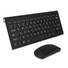 Wireless Keyboard and Mouse 2.4G USB Mini keyboard Mouse Combos Noiseless Ergonomic Keyboard with mouse set For PC Laptop TV 2024 - buy cheap