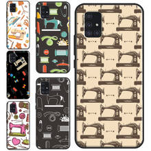 Funda de patrón de elementos de sastre de máquina de coser para Samsung A21S, A20e, A11, A31, A41, A51, A71, A10, A20S, A30S, A40, A50, A70, A12, A32, A52, A72 2024 - compra barato