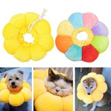 Pet Collar Adjustable Sunflower Shape Pet Cat Dog Circle Collar Neck Cone Protection Supply Cat Supplies Cat Accessories 2024 - buy cheap