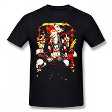 Renzo Shima Cloth Print Cool T-Shirt BLUE EXORCIST Rin Okumura Anime Tops For Men Fashion Streetwear 2024 - buy cheap