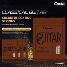 Orphee NX35-C cuerdas de guitarra clásica de Nylon 6 uds reemplazo de conjunto completo (. 028-045) 2024 - compra barato