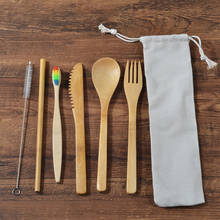 6-Pack Eco Friendly Bamboo Toothbrush Sets Plastic-Free Bamboo Tooth Brush Clareador De Dente LOGO Custom Wholesale 2024 - buy cheap