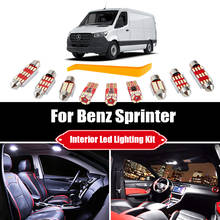 Kit de luz LED Canbus para Interior de coche, accesorios para maletero, para Mercedes Benz Sprinter 906 W906 2006-2013, 12 Uds. 2024 - compra barato