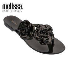 Sandália melissa plana para mulheres melissa original, sandália para jardim harmônica, geleia, sapatos de praia, 2021 2024 - compre barato