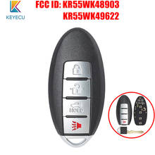KEYECU FCC ID: KR55WK48903 / KR55WK49622 for Nissan Altima Maxima Murano for Infiniti G25 G35 G37 Q60 QX70 FX37 315Mhz ID46 2024 - buy cheap
