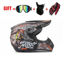 Casco de moto todoterreno para niños, accesorio para motocross, AM DH, regalo de 3 piezas 2024 - compra barato