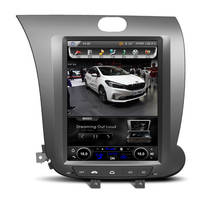 Tesla стиль Android 8,1 автомобильный DVD GPS навигация для KIA K3 cerato forte LHD 2013-2016 PX6 6 ядер 4G RAM радио IPS стерео BT5.0 2024 - купить недорого