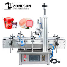 ZONESUN ZS-XG1870D Pneumatic Automatic Tabletop Glass Bottle Cap Press Machine Jar Whisky Plastic Bottle Capping Machine 2024 - buy cheap