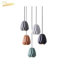 Modern LED Pendant Lamp Lighting Nordic Minimalist Resin Pendant Lights Attic Restaurant Hotel Living Room Bedroom Hanging Lamp 2024 - buy cheap