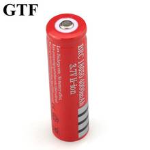 GTF 18650 Battery 3.7V 4000mAh Rechargeable Li-ion Battery for LED Torch Flashlight Rechargeable Batteries accumulator battery 2024 - buy cheap