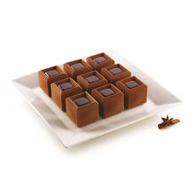 Meibum 28 отверстий кубик силиконовая форма для торта для выпечки шоколадная форма для Мусса инструменты для выпечки Десерт украшения 2024 - купить недорого