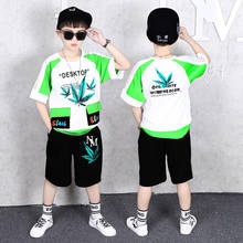 Летняя Детская Комплекты одежды для маленьких мальчиков футболка + брюки комплект из 2 предметов, детская одежда для школы, одежда спортивный костюм для мальчиков с рисунком «Человек-паук на возраст от 3 до 14 лет 2024 - купить недорого