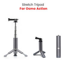 CYNOVA-trípode OSMO ACTION extensible, Mini trípode plegable para OSMO ACTION, soporte de trípode de viaje, cardán, accesorios de cámara OSMO 2024 - compra barato