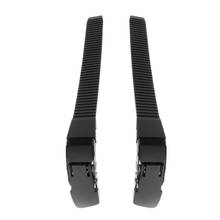 2 Pieces Replacements Inline Roller Skating Shoes Energy Strap Skates Buckles Belts Accessories Black 2024 - buy cheap