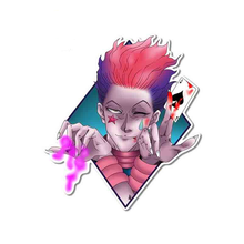 3d-граффити для Hisoka Lucas, магазин художников Бреннера, водонепроницаемые забавные автомобильные наклейки для ноутбука, фотоальбом KK, 13 см X 12 см 2024 - купить недорого