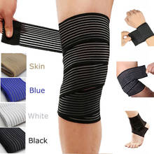 1 Pc Elastic Bandage Fitness Outdoor Sports Knee Pads Sports Leggings Elbow Wristband Elastic Full Foot Bandage Safety 40~120cm 2024 - buy cheap