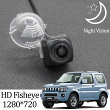 Owtosin HD 1280*720 Fisheye Rear View Camera For Suzuki Jimny MK3 1999-2018 Car Vehicle Reverse Parking Accessories 2024 - buy cheap