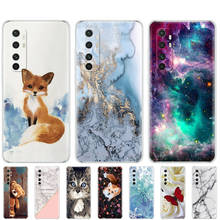 for xiaomi mi note 10 lite case 6.47" soft silicon tpu cover on mi note10 lite bumper funda full 360 protective copas cute fox 2024 - buy cheap