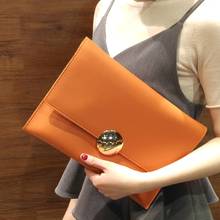 Brand Design Women Clutch Bag Elegant Ladies Shoulder Bag Female Handbag PU Leather Chains Envelope Shoulder Bag Clutches bolsa 2024 - buy cheap