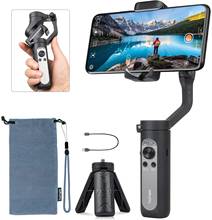 Hohem iSteady X - 3-Axis 0.5 lbs Lightweight Smartphone Gimbal Foldable Handheld Pocket Stabilizer Youtuber Vlogger Live Video 2024 - buy cheap