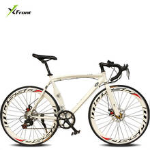 New Brand  City Bicycle Aluminum Alloy Muscle Frame 700CC Wheel 14/18 Speed Dual Disc Brake bicicleta 52cm bicycle 2024 - buy cheap