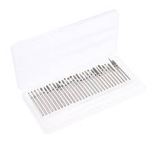 30pcs Nail Tips Nail Drill Bit Cuticle Pusher Polishing Gel Remover Manicure 2024 - buy cheap