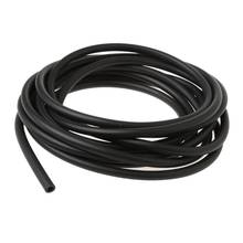 4mm Silicone Vacuum Tube Hose Silicon Tubing High Temperature 16.4ft 5M BLACK  2024 - buy cheap