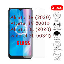 2 шт стекло для Alcatel 1V 2020 5001D защита экрана Взрывозащищенная ЖК-пленка для Alcatel 3L 2020 5034D закаленное стекло 2024 - купить недорого