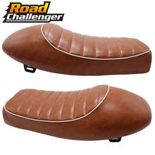 Motorcycle Cafe Racer Seat Custom Vintage Hump Saddle Flat pan Retro Seat For CG125 2024 - buy cheap