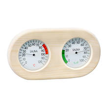 Termômetro higrômetro de sala de sauna, medidor de temperatura e umidade para testes de medição 2024 - compre barato