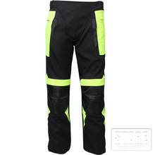 5XL Motorcycle Summer Pants Men's Reflective Protective Trousers Racing moto Cotton liner Green Woman Motorbike Knee pads Pants 2024 - buy cheap