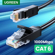 UGREEN Ethernet Cable 1000Mbps Cat 6 Network Lan Cord UTP Gigabit Networking Wire For Laptop Router RJ45 CAT6 Ethernet Cable 2024 - купить недорого