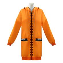 Карнавальный костюм Kakegurui Runa Yomozuki, куртка на молнии с капюшоном, пальто 2024 - купить недорого