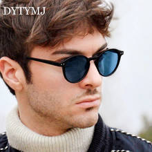 DYTYMJ Vintage Round Sunglasses Men Classic Small Frame Sun Glasses Women Ocean Lens Vintage Oculos De Sol Feminino Wholesale 2024 - buy cheap