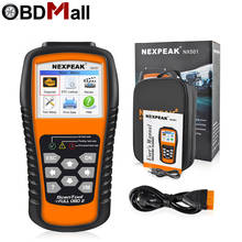 Nexpeak-scanner automotivo nx501, obd2, ferramenta completa de diagnóstico de motor automotivo, suporte para impressão e atualização 2024 - compre barato