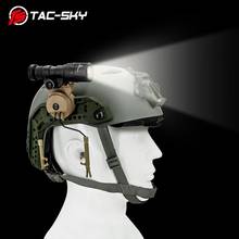 Adaptador de trilho para capacete, conjunto de montagem de lanterna tática, aros táticos, peltor, suporte comtac ii iii 2024 - compre barato
