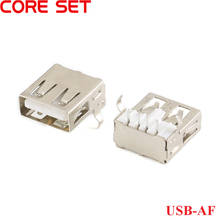 10PCS USB-AF13.6 Type A Standard Port Female Solder Jacks Connector PCB Socket USB-A type 4Pin 2024 - buy cheap