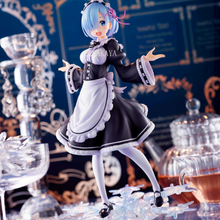 27cm ORIGINAL Japanese Anime Artist Masterpiece Rem Ram Winter Maid Image Ver. PVC Anime Action Figure Collection Model Gifts 2024 - buy cheap