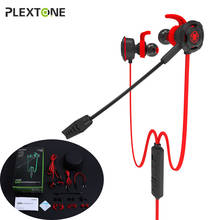 Plextone G30 Earphone PC Gaming Headset In Ear Bass Noise Cancelling With Mic For Phone Computer Gamer PS4 gamer earphones kulak 2024 - buy cheap