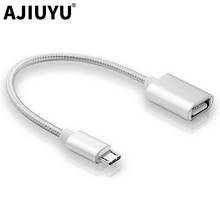 AJIUYU OTG Micro USB Hub Adapter Cable Mobile phone Tablet micro usb to USB 2.0 For For Xiaomi Redmi Samsung Huawei LG Android 2024 - buy cheap