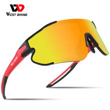 Óculos escuros west biking uv400, óculos de sol para esportes ao ar livre, corrida, mtb, estrada, polarizado, dirigir, pesca, escalada 2024 - compre barato