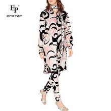 EFATZP-vestido cárdigan de punto ajustado y elástico para mujer, vestido informal de manga larga a juego, Color Primavera, nueva moda 2024 - compra barato