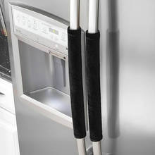 Nuevo 2 uds electrodoméstico de cocina manija decoración manchas puerta refrigerador horno Skid Resistance manija cubre proteger 2024 - compra barato