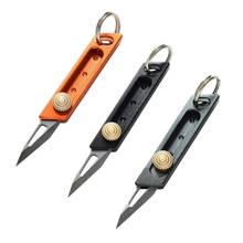 EDC Multipurpose Knife Camping Equipment Keychain Tool Multitool Key Pocket Letter Outdoor Pare Peeler 2024 - buy cheap